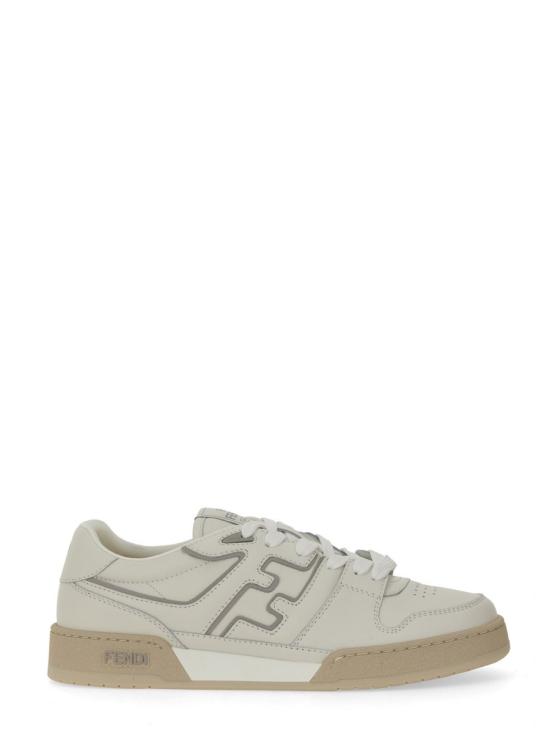 26FW 펜디 매치 레더 로우탑 스니커즈 7E1643 AOMNF1NM8 WHITE - FENDI