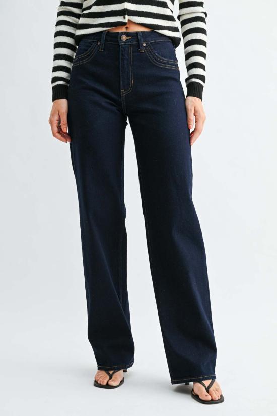  저스트 블랙 데님 데님 팬츠 BP541J BLUE - JUST BLACK DENIM