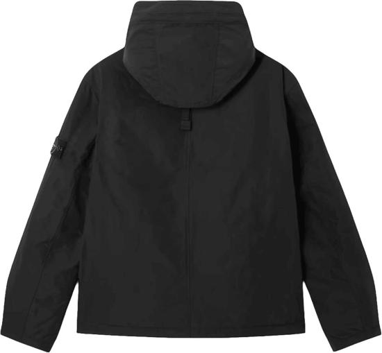 26FW 스톤 아일랜드 패딩 STONEISLANDL2S154100010S0A26V0029MICROTWILLSHORTPARKABLACK - STONE ISLAND