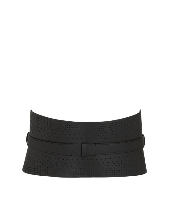 26FW 칼라거펠트 와이드 벨트 B3W33015 999 NERO - KARL LAGERFELD