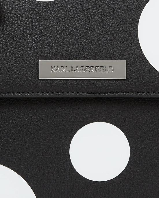 26FW 칼라거펠트 토트백 B3W30125 A54 NERO BIANCO - KARL LAGERFELD