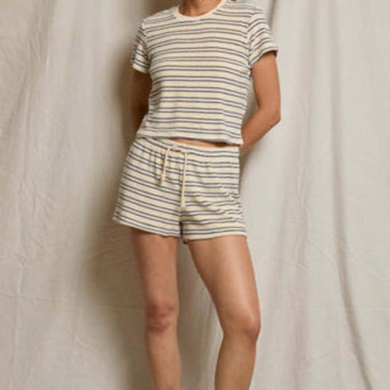  퍼펙트 화이트 티 숏팬츠 서머 루프 테리 반바지 - PERFECT WHITE TEE