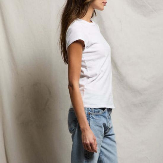  퍼펙트 화이트 티 반팔 티셔츠 셰릴 리사이클드 베이비 티 - PERFECT WHITE TEE
