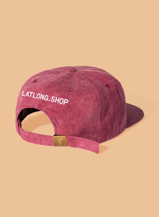  랫롱샵 볼캡 Latlong.Shop 608 현장 학습  베리 - LATLONG.SHOP