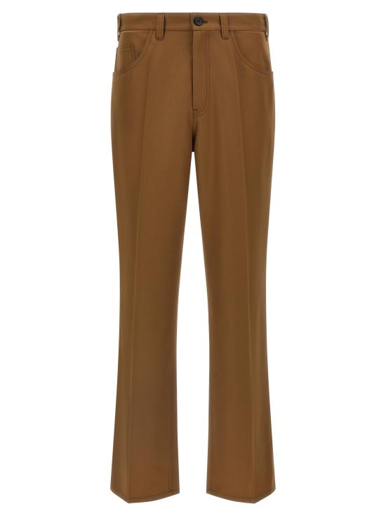 26FW 마르니 스트레이트 팬츠 파이브 포켓 팬츠 브라운