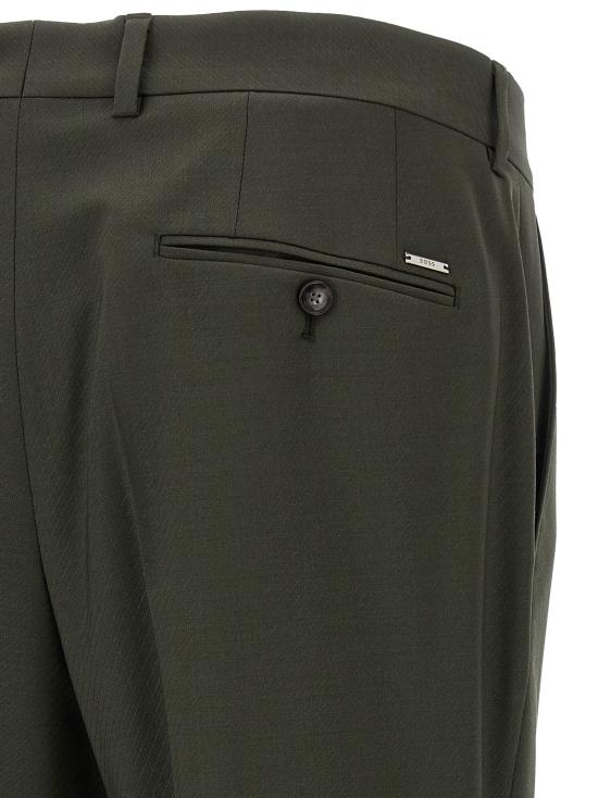 26FW 휴고보스 스트레이트 팬츠 H-George-263 팬츠 그린 - HUGO BOSS