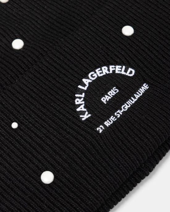 26FW 칼라거펠트 비니 B3W33040 999 NERO - KARL LAGERFELD