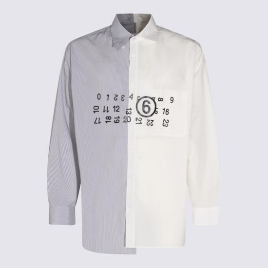 26FW MM6 메종마르지엘라 긴팔 셔츠 SH0DT0057 MTN183961 MULTI - MM6 MAISON MARGIELA