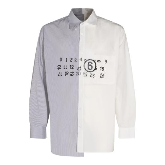 26FW MM6 메종마르지엘라 긴팔 셔츠 SH0DT0057 MTN183961 MULTI
