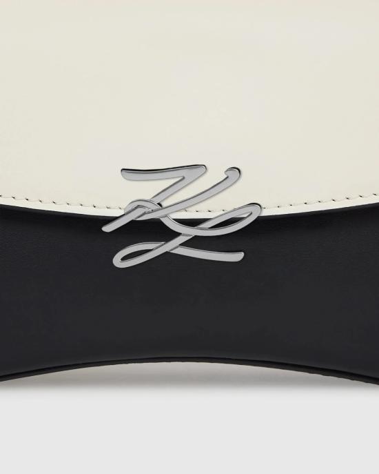 26FW 칼라거펠트 토트백 B3W30317 998 NERO BIANCO - KARL LAGERFELD