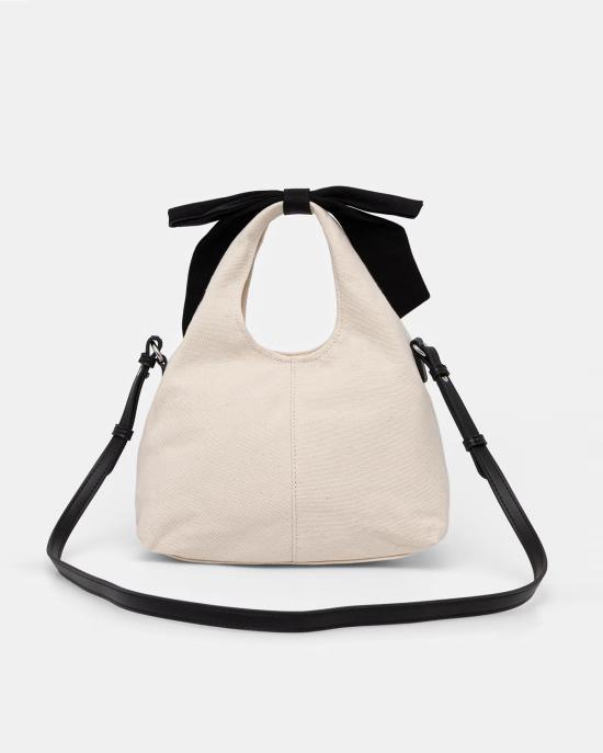 26FW 칼라거펠트 토트백 B3W50009 106 BIANCO NERO - KARL LAGERFELD