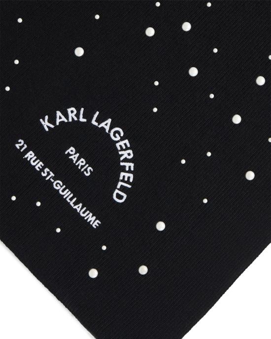 26FW 칼라거펠트 머플러/스카프 B3W33043 999 NERO - KARL LAGERFELD