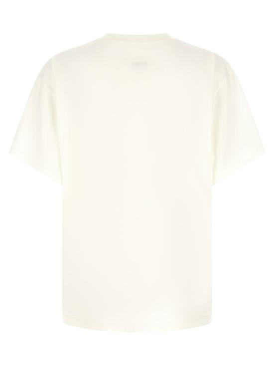  MM6 메종마르지엘라 반팔 티셔츠 Mm6 메종 마르지엘라 코튼 티셔츠 화이트 - MM6 MAISON MARGIELA