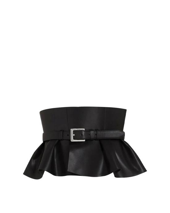 26FW 칼라거펠트 와이드 벨트 B3W33088 999 NERO