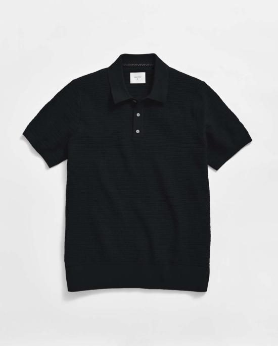  빌리 리드 폴로 티셔츠 라클란 링크스 폴로 블랙