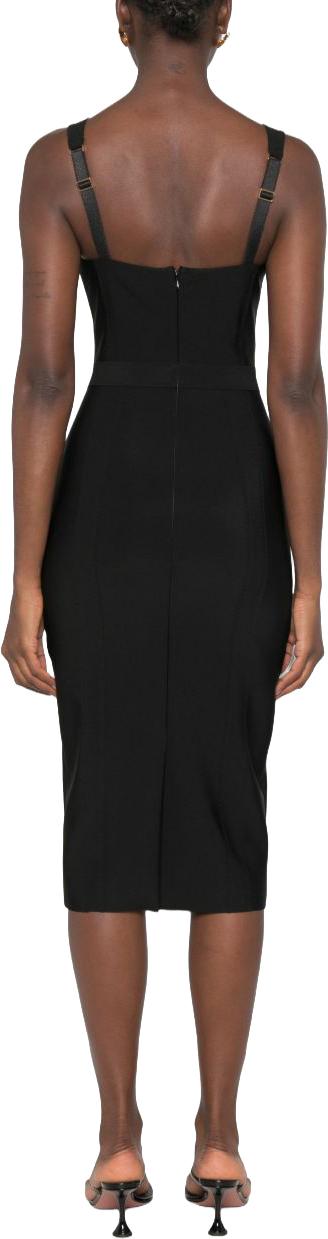 26FW 엘리자베타프랜치 미디 원피스 6992676 BLACK - ELISABETTA FRANCHI