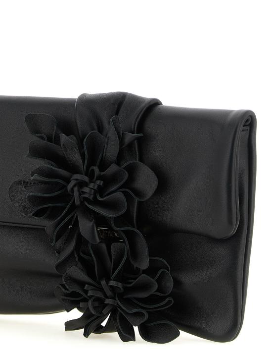 26FW 지미추 클러치/파우치 잔드라 클러치 블랙 - JIMMY CHOO