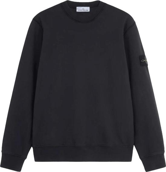 26FW 스톤 아일랜드 스웨터 STONEISLANDL2S156100060S0051V0020ORGANICCOTTONFLEECESWEATERNAVY BLACK