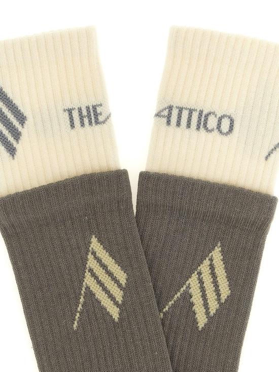  디 아티코 양말 아티코 코튼  회색 - THE ATTICO