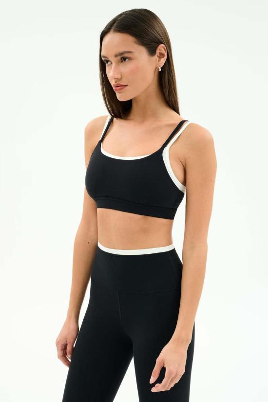 스플리츠 59 트레이닝 티셔츠Splits 59 Elliah Airweight Double Layer Bra 코발트/화이트 - SPLITS 59