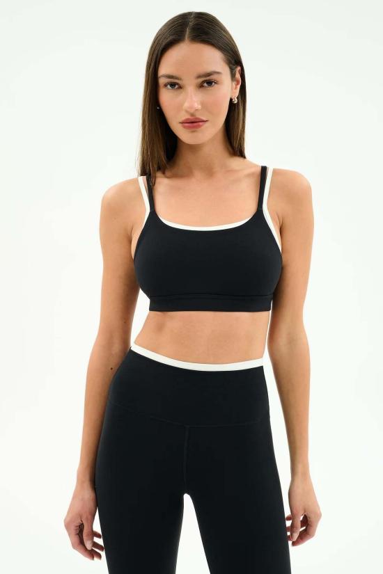  스플리츠 59 트레이닝 티셔츠Splits 59 Elliah Airweight Double Layer Bra 코발트/화이트 - SPLITS 59