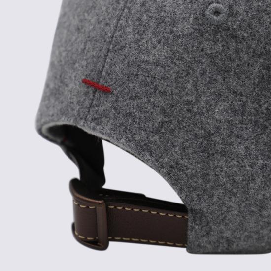 26FW 브루넬로 쿠치넬리 모자 M038P9850 CGQ69 GREY - BRUNELLO CUCINELLI