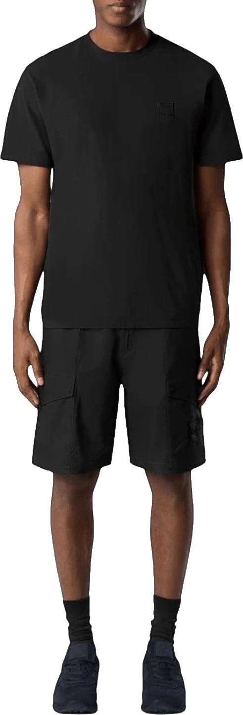 26FW 스톤 아일랜드 반팔 티셔츠 STONEISLANDL2S152100035S0F11V0029ORGANICCOTTONJERSEYCREPEGHOSTTSHIRTBLACK - STONE ISLAND