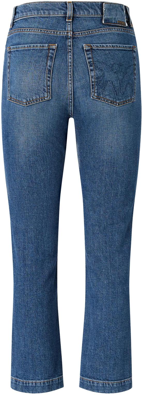 26FW 핑코 데님 팬츠 107385A3KAPJD BLUE - PINKO