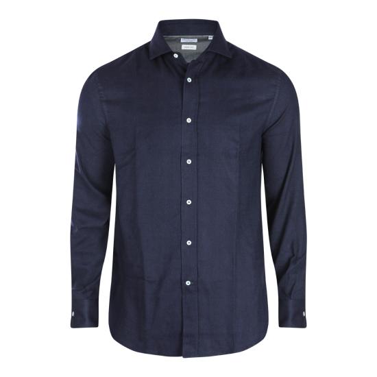 26FW 브루넬로 쿠치넬리 셔츠 MY6370627 C019 NAVY