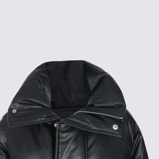 26FW MM6 메종마르지엘라 숏패딩 S52AM0368 M36016900 BLACK - MM6 MAISON MARGIELA