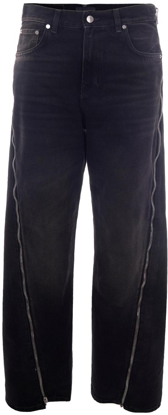 26FW 하이쿠레 데님 팬츠 7140132 BLACK