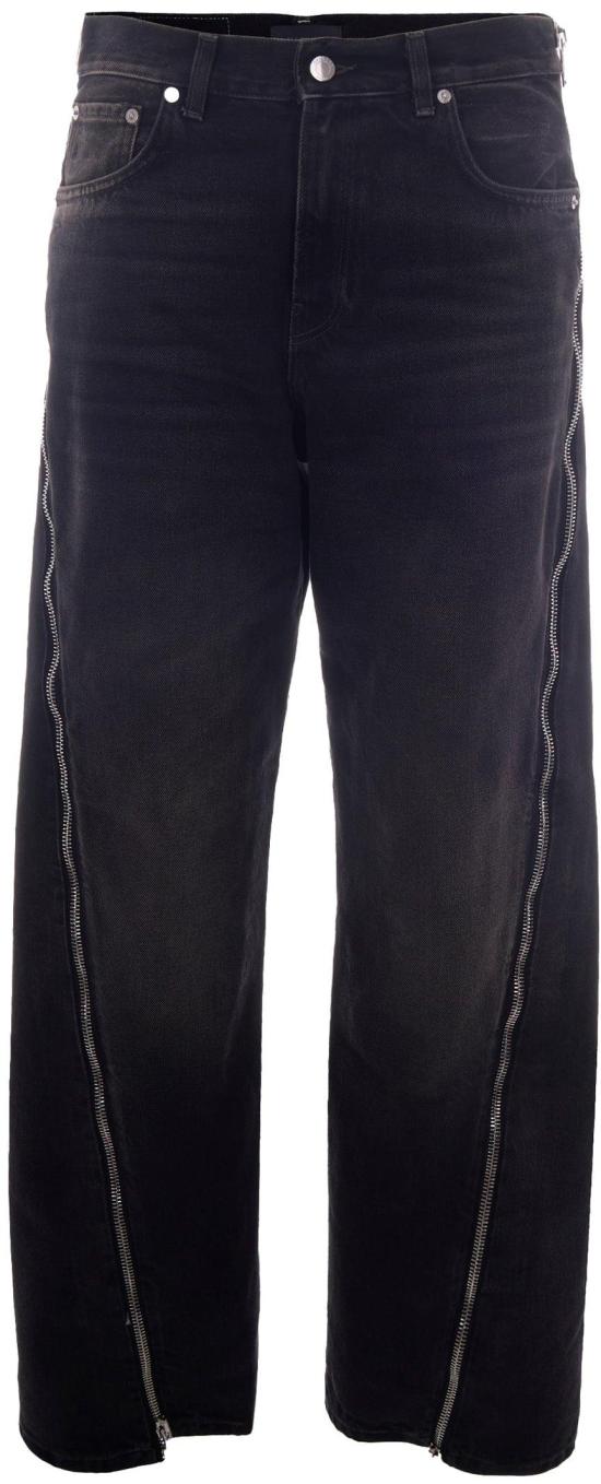 26FW 하이쿠레 데님 팬츠 7140132 BLACK