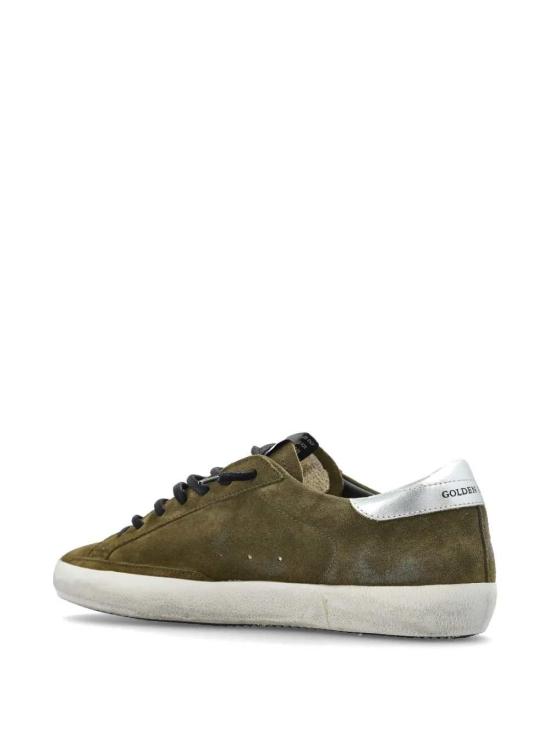 26FW 골든구스 슈퍼스타 스니커즈 GMF00101F008697 36102 DARK GREEN BLACK SILVER - GOLDEN GOOSE