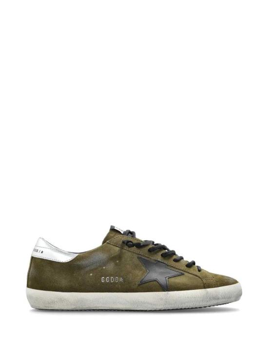 26FW 골든구스 슈퍼스타 스니커즈 GMF00101F008697 36102 DARK GREEN BLACK SILVER