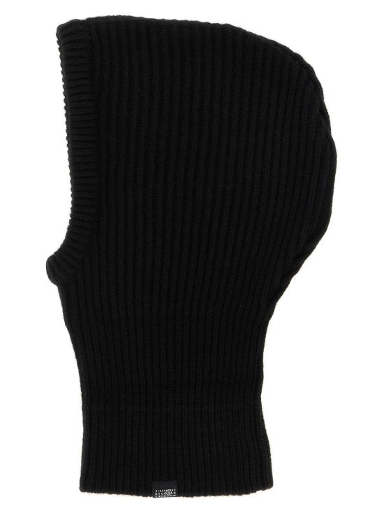  MM6 메종마르지엘라 바라클라바 Mm6 메종 마르지엘라 울 발라클라바 블랙 - MM6 MAISON MARGIELA