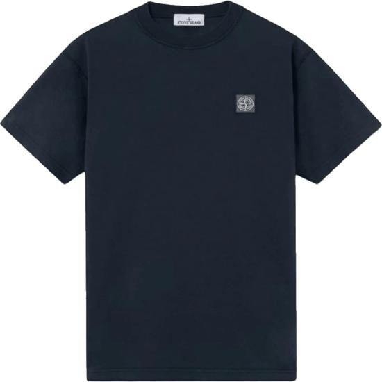 26FW 스톤 아일랜드 반팔 티셔츠 STONEISLANDL2S152100026S0057V0020ORGANICCOTTONJERSEYFISSATOEFFECTTSHIRTNAVY