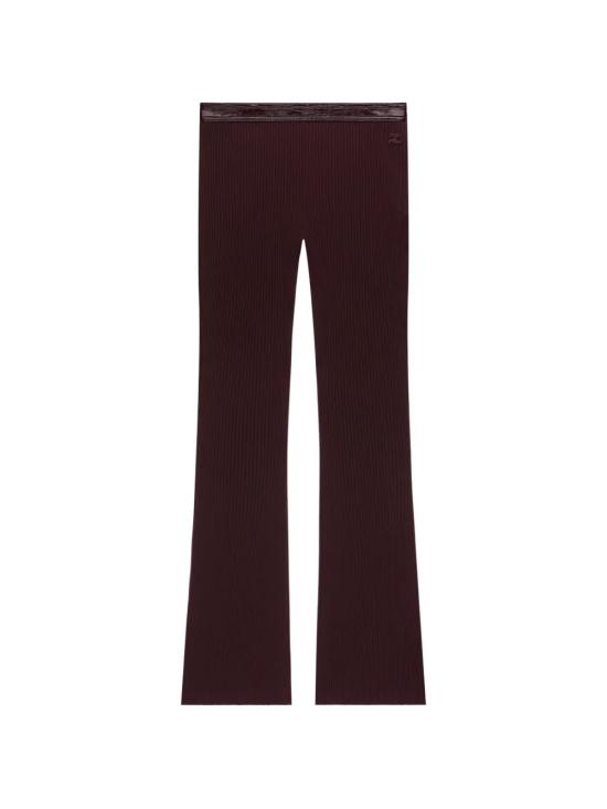 26FW 쿠레쥬 스트레이트 팬츠 326MPA711FI00014010 Bordeaux