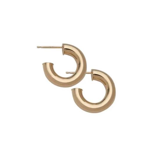 제니퍼주너 이어링 Jennifer Zeuner Lou 3/4" 18k 골드 후프