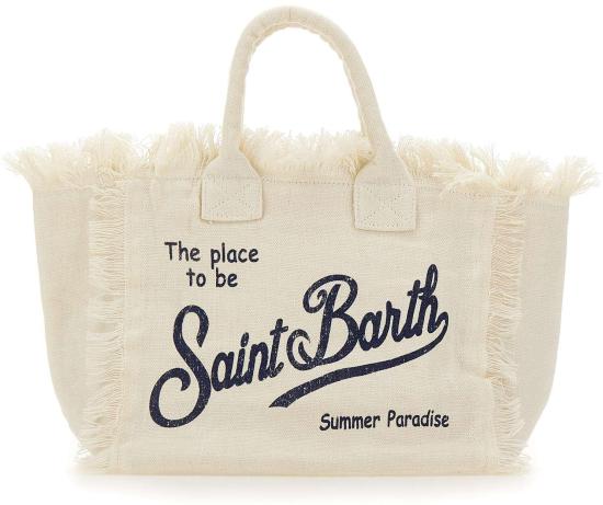 26SS 세인트바쓰 토트백 COL001800405L WHITE - MC2 SAINT BARTH