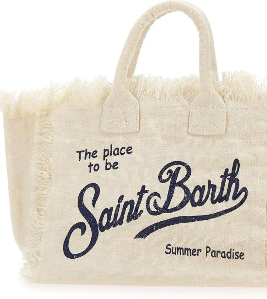 26SS 세인트바쓰 토트백 COL001800405L WHITE - MC2 SAINT BARTH