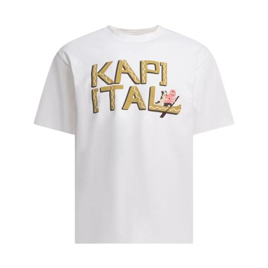  캐피탈 반팔 티셔츠 Kapital 20/ Jersey Crew T (카누 )