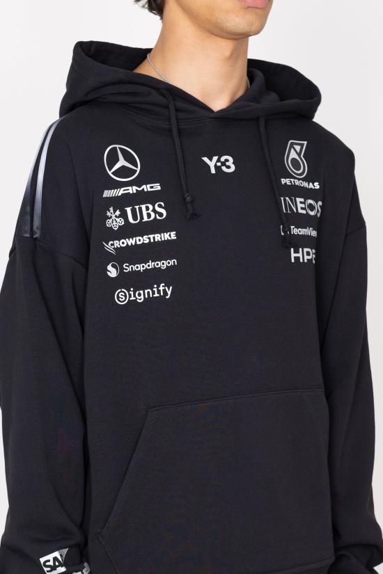 26SS 와이쓰리 후드 티셔츠 KR2392 BLACK - Y-3