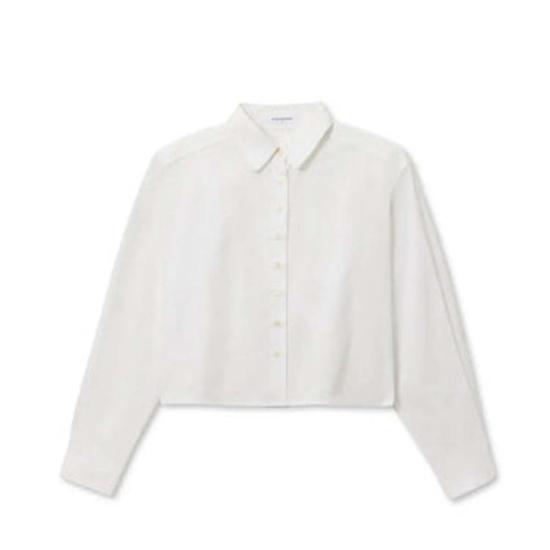  퍼펙트 화이트 티 셔츠 나오미 코튼 포플린 셔츠 - PERFECT WHITE TEE