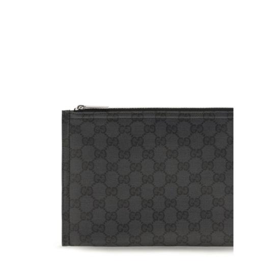26FW 구찌 클러치/파우치 패브릭 숄더백 블랙 - GUCCI