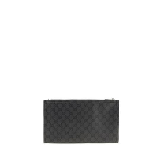 26FW 구찌 클러치/파우치 패브릭 숄더백 블랙 - GUCCI