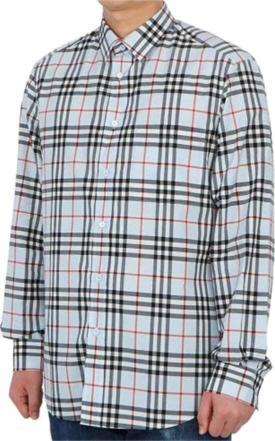  버버리 탑 15569838702932 BLUE - BURBERRY