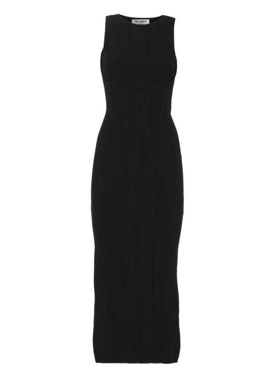 26FW 디 아티코 미디 원피스 261WCW00325 KVP001AA100 Black
