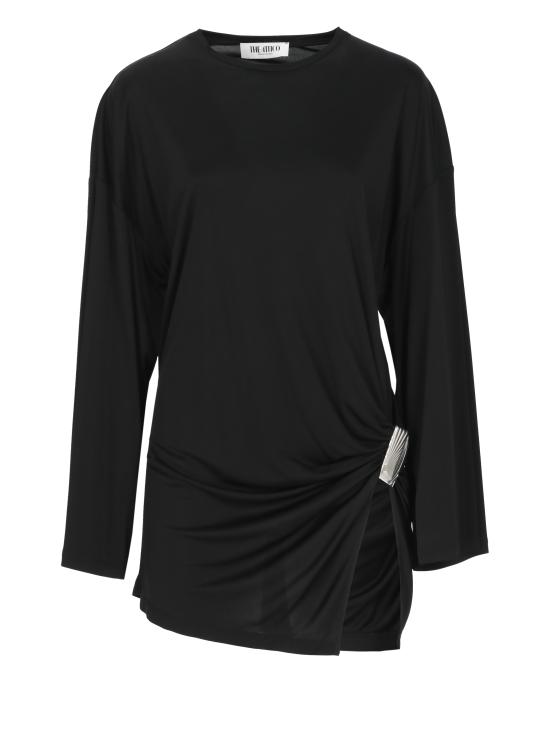 26FW 디 아티코 미디 원피스 261WCA00453 VVV107AA100 Black