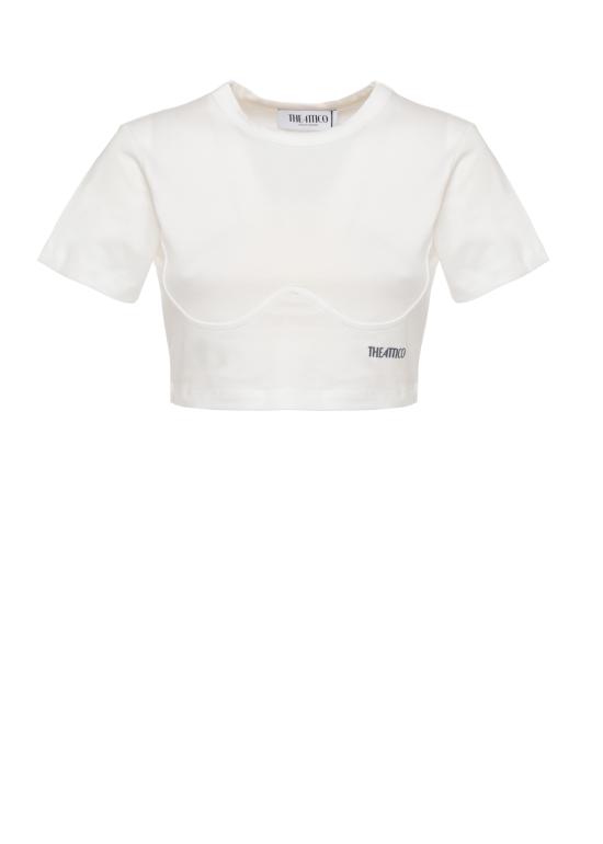 26FW 디 아티코 반팔 티셔츠 261WCT00364 JJJ025AA001 White