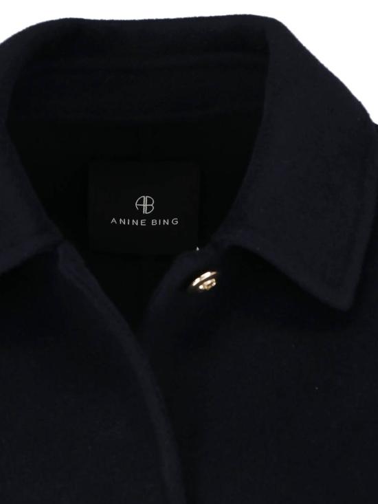26FW 애니빙 자켓 A 01 10442 BLK26 BLACK CASHMERE BLEND - ANINE BING